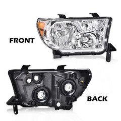Front Headlight Pair Toyota Tundra 2007-2013 Sequoia 2008-2017 811100C051