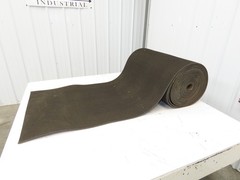 24″W x 40′ Rough Grip Top Rubber Conveyor Belt 2-Ply Black 1/4″Thick 40′ Length