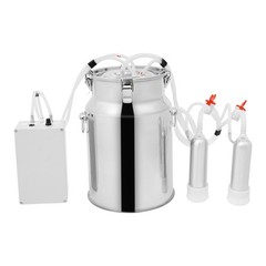 Pulsation Cow Milking Machine, Electric Cow Milker, Milking Machine with Stainle