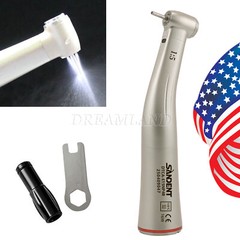 Dental Electric 1:5 Increasing Fiber Optic Contra Angle Handpiece fit NSK X95L
