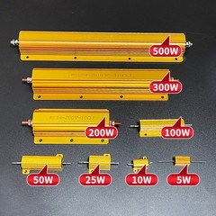 Golden Aluminium Load Resistor Wirewound RX24 5W/10W/25W/50W/100W/200W/300W/500W