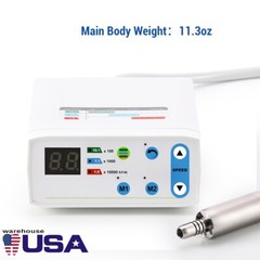AZDENT Dental Brushless LED Electric Micro Motor 4 Holes 1:1/1:5/16:1 E-Type