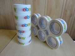 Lot of Rolls eBay Branded BOPP Packaging Tape 75 yards per roll NEW!