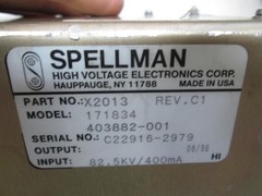 SPELLMAN X2013 171834 403882-001 T54050
