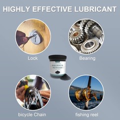 1 Quart Ultra-Fine Pure Graphite Powder – Lubricant for Art & Mechanics