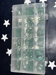 6x 2-212 Silicone/Nitrile Orange O-Rings 6 Pieces O-Ring