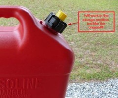 2 – Blitz Gas Can Nozzle Spouts Rings Caps Replacement Vintage 900302 900092