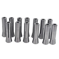Precision R8 Collet Set 13pc Mill Collets Set – Collets for Mill Machine