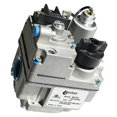 700-506 Millivolt Gas Valve,200,000 BTU,4.0″ WC Natural 3/4″ X 3/4″, Gray
