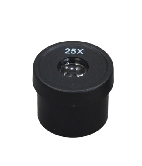 OMAX WF25X WIDEFIELD PLASTIC EYEPIECE MICROSCOPE 23.2MM *NEW OPEN BOX*