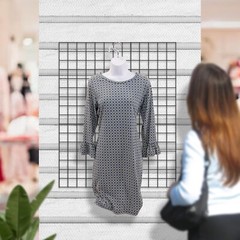 Clothing Form Hanging Female Display Torso Fits 5 to 10 Mannequin White Hollow