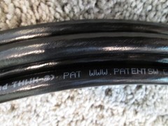 30′ 2/0 AWG Southwire Stranded Copper THHN Wire Black 600V