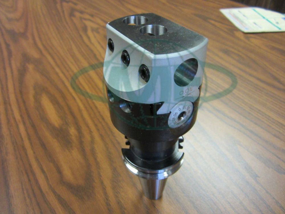 3” PRECISION ADJUSTABLE BORING HEAD WITH CAT40 ARBOR–new