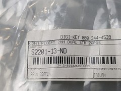 (4) Header Receptacle Connectors, 13×2, 2MM, Sullins PPPN132AFCN