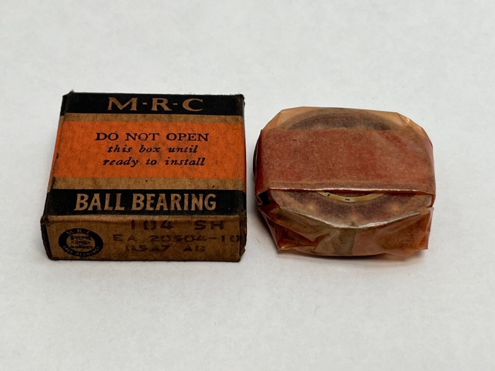 MRC 104SH Bearing Open 20x42x10 mm 104-SH USA