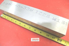 8 Pieces 1-1/2″x 2″ ALUMINUM 6061 T6 FLAT BAR 12″ long Solid Extruded Mill Stock
