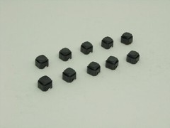 10x Pcs Pack Lot 6x6x5mm 2 Pins SMD Mute Silicone Push Button Switch Momentary