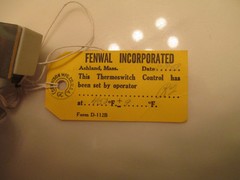 Fenwal 17323-6 Thermoswitch -100F to 600F 120/240VAC 5A/10A – New IN SEALED BAG