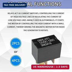 AC Relay G8HL-H71 for Honda 4 Pins AC Compressor Starter Relay for Blower Motor/