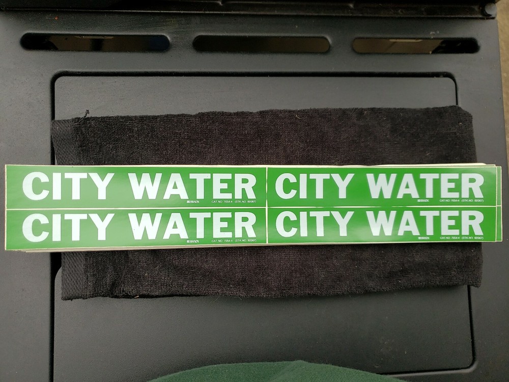 City Water Pipe Markers