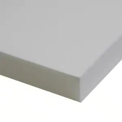 Closed Cell Polyethylene Foam White Rubber Sheet 78″ L x 39″ W x 1/2″ Thickness