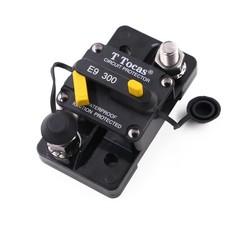 Heavy Duty Circuit Breaker 300A with Reset – 12V-48V DC