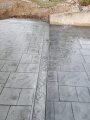 Concrete Texture Rollers, The “Original SBC” Weathered Flagstone Concrete Roller