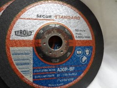 Tyrolit Steel Grinding Wheels 7″ x 5/32″ x 7/8″ A30 P-BF (Box of 10) Austria