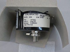 PC&S ST705A AC Amperes Panel Meter, 0-200, 2″ – NEW Surplus!
