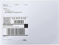 Versatile Self-Adhesive Shipping Labels 8.5×5.5 – 500 Sheets for Home & Business