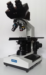 OMAX TRINOCULAR DIGITAL DARK FIELD PHASE CONTRAST COMPOUND MICROSCOPE 40X-2500X