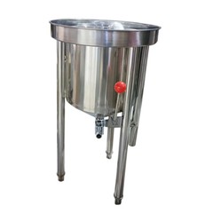 Commercial Kitchen Stainless Steel Rice Washer 44lbs/20kg Hydraulic Pressure