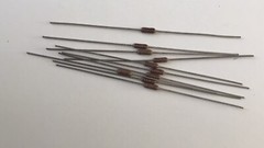 10 Pcs Metal ￼film Resistor 1/4W ±1% 17.4k Ohms, Dale