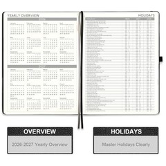 2026-2027 Planner – Weekly & Monthly Planner 2026-2027 with Pen Loop, to Achi…