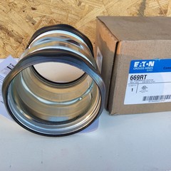 Eaton Crouse-Hinds 669 RT 4″ EMT Compression Coupling Concrete Tight Steel NEW