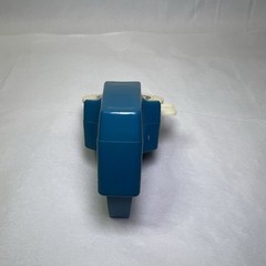 Vintage Blue Dymo MINI LABEL MAKER USA 1980’s Handheld Cordless Embossing