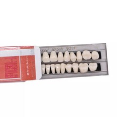 15Sets Dental Acrylic Resin Denture A2 A3 Shade False Teeth Full Set Upper Lower