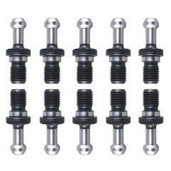 10pcs BT40 45 Degree M16 Pull Studs Retention Knob CNC Milling