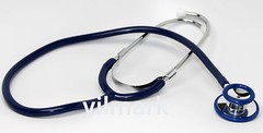 Professional Dual Head Student Doctor Nurse Classical Stethoscope BLUE E02