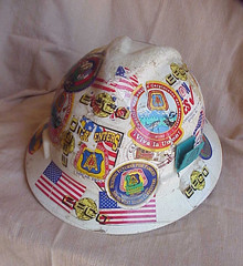 Hard Hat Forman Safety Helmet Construction Safety Helmet w/ Stickers