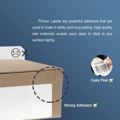 20Rolls 62mmx100mm DK-1202 Shipping Name Badge Labels Fit for Brother QL-1060N