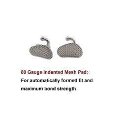 Dental Orthodontic Buccal Tubes MBT 022 2nd Molar Tube Bondable Low Profile 3G