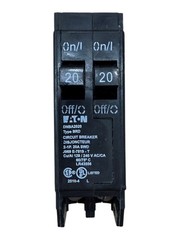 Eaton DNBA2020 – Double 20Amp/1Pole – Duplex Circuit Breaker