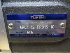 Yuken Hydraulic Piston Pump ARL1-12-FR01S-10