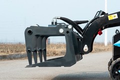 Mini Skid Steer Heavy Duty Grapple Bucket Solid Bottom– Fits TYPHON STOMP X1300