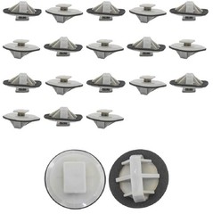 385-18133A 20x Rocker Panel Molding Retainer Clips – Compatible with GM, Chevrol
