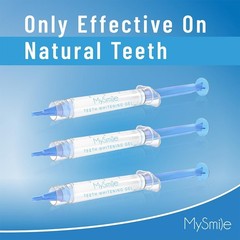 MySmile Teeth Whitening Kit with LED Light, 10 Min 3 Fl Oz (Pack of 3)
