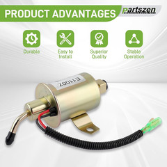 149-2311 Fuel Pump with 149-2457 Fuel Filter Tune up Kit for Onan Cummins Genera