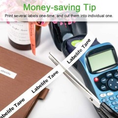 10Pcs 91331 91332 Plastic Tape Compatible DYMO Letratag Label Maker LT-100H
