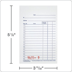 **Adams General Purpose Sales Book, Carbonless, (Pack Of 10) (DC3510)** The book